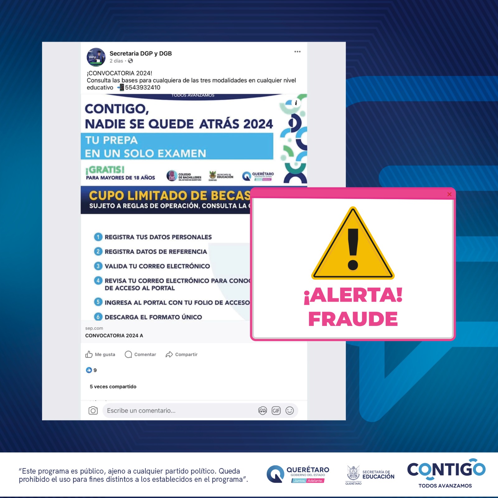 SEDEQ ALERTA POR FRAUDES EN CERTIFICADOS DE BACHILLERATO