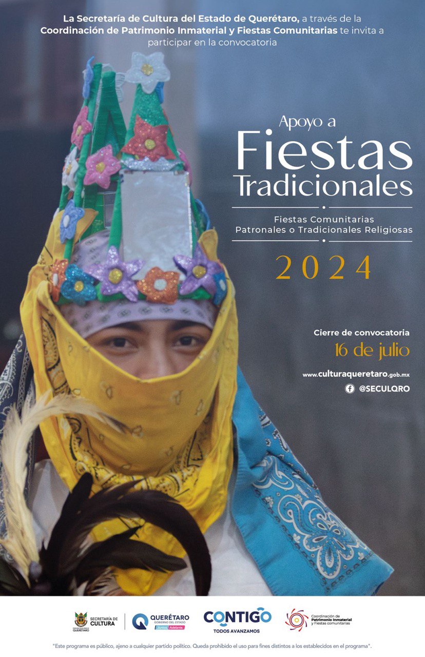 Lanza SECULT convocatoria Apoyo a Fiestas Tradicionales 2024