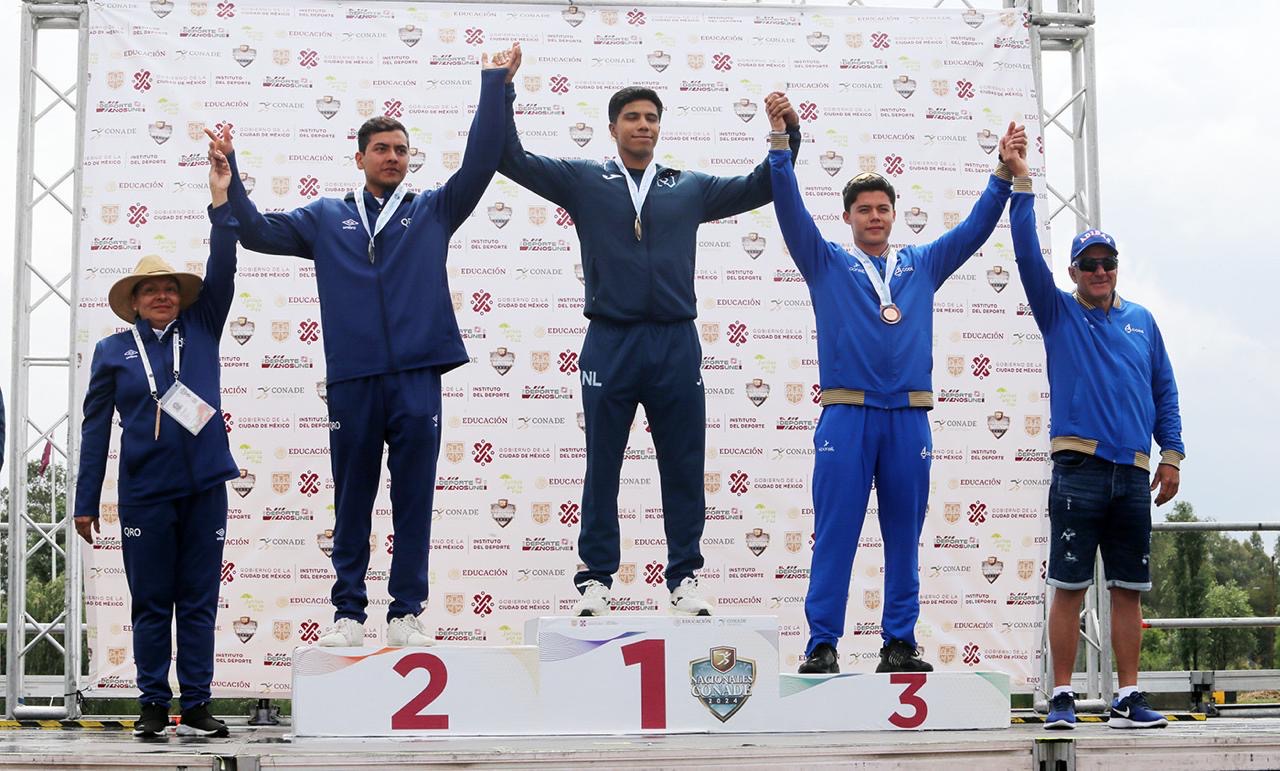 Canoístas de Querétaro cierran con 16 medallas en Nacionales CONADE