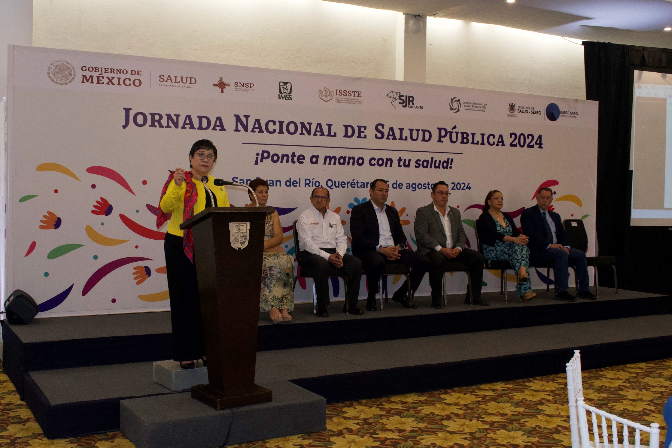 Se realiza en Querétaro la Jornada Nacional de Salud Pública 2024