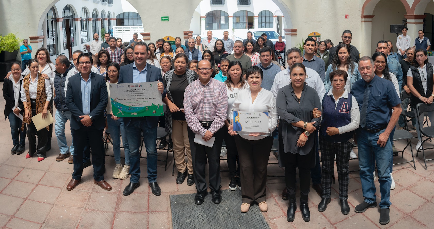 Certifica SESA al municipio de Colón como Promotor de Salud