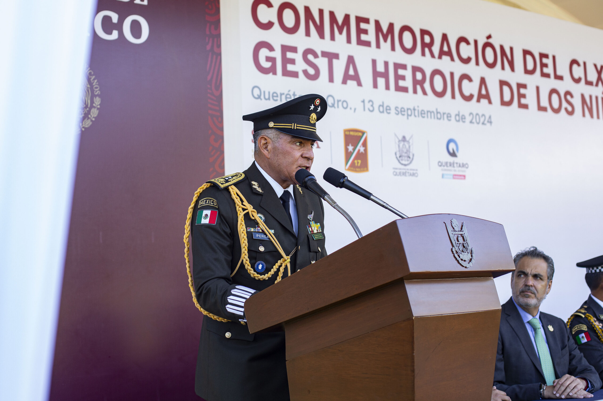 Encabeza el Gobernador conmemoración de la Gesta Heroica de Los Niños Héroes de Chapultepec