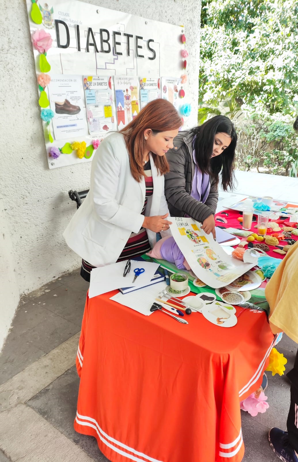 Realiza CESAM jornada de información nutricional para prevención y control de diabetes