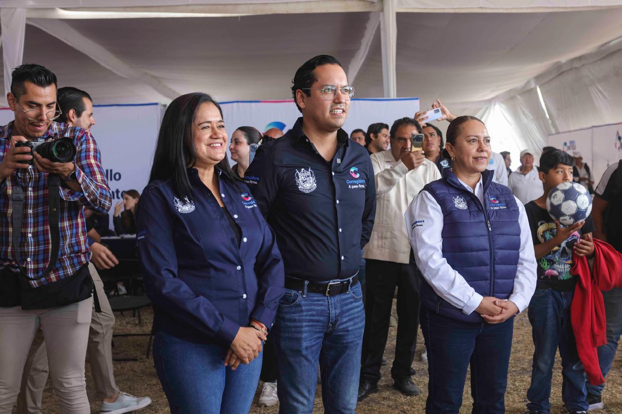 Encabeza Chepe Guerrero primera Jornada Corregidora Contigo en la comunidad de Los Ángeles