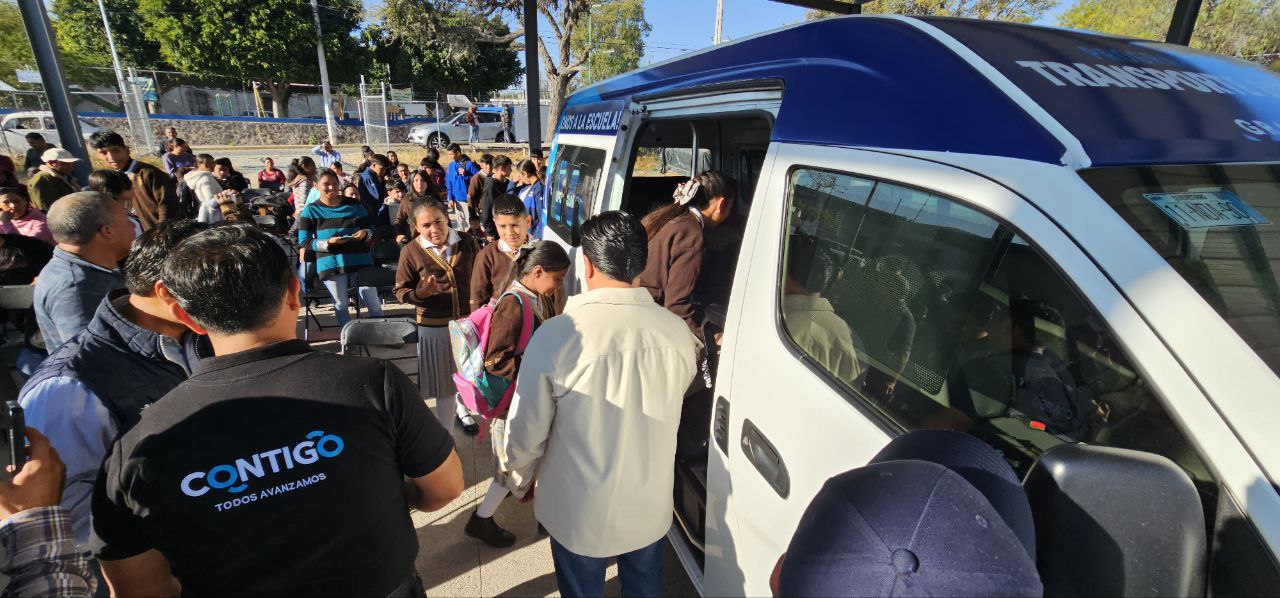 Anuncia SEDESOQ nueva ruta de Transporte Escolar en la capital