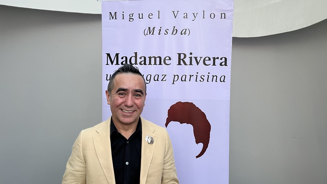Presenta Misha en el MACQ el libro Madame Rivera