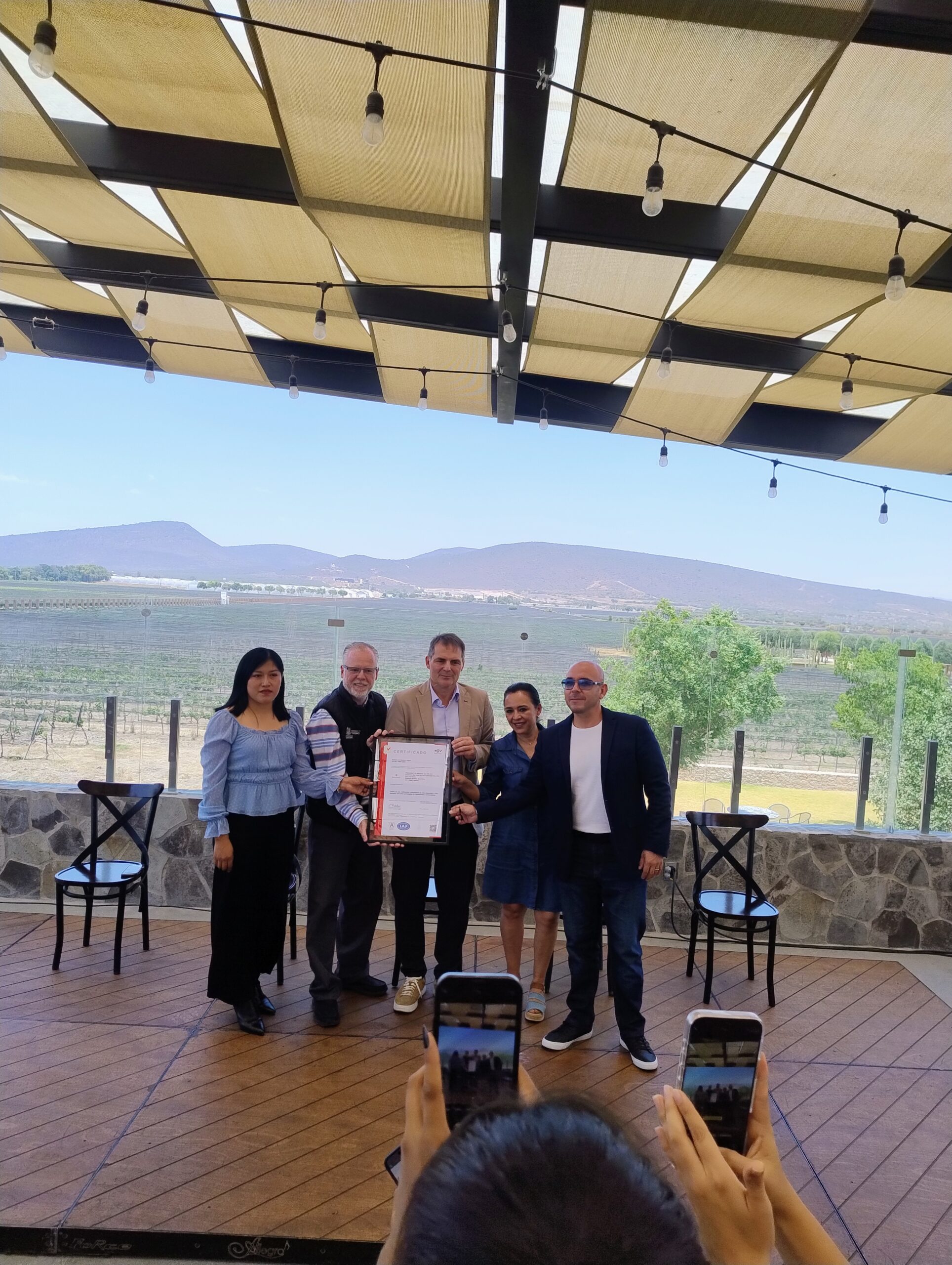 Sala Vivé recibe la certificación ISO 14001 por su compromiso con la sustentabilidad ambiental