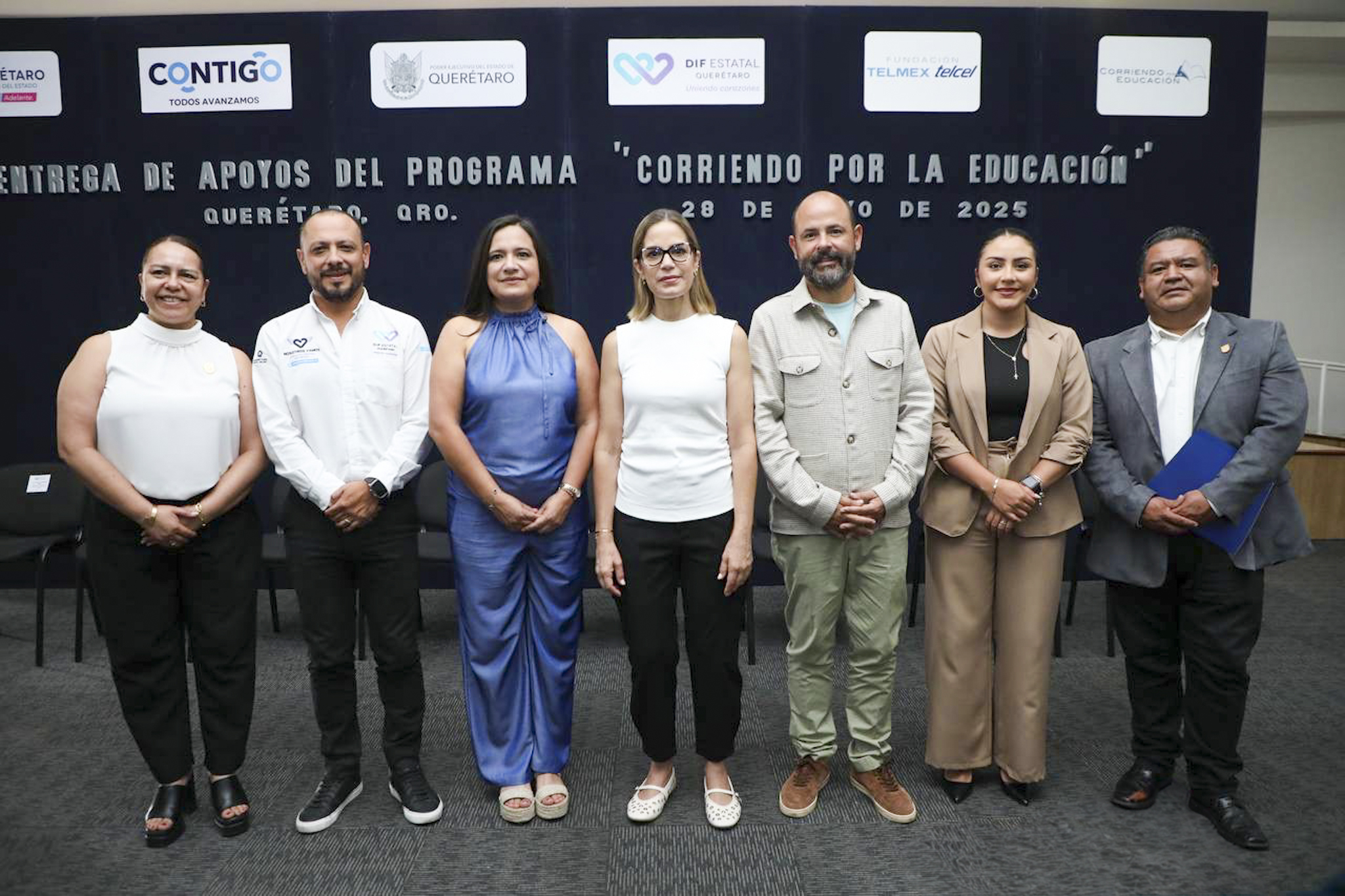 Recibe DIF Estatal apoyos del programa Corriendo por la Educación 2025