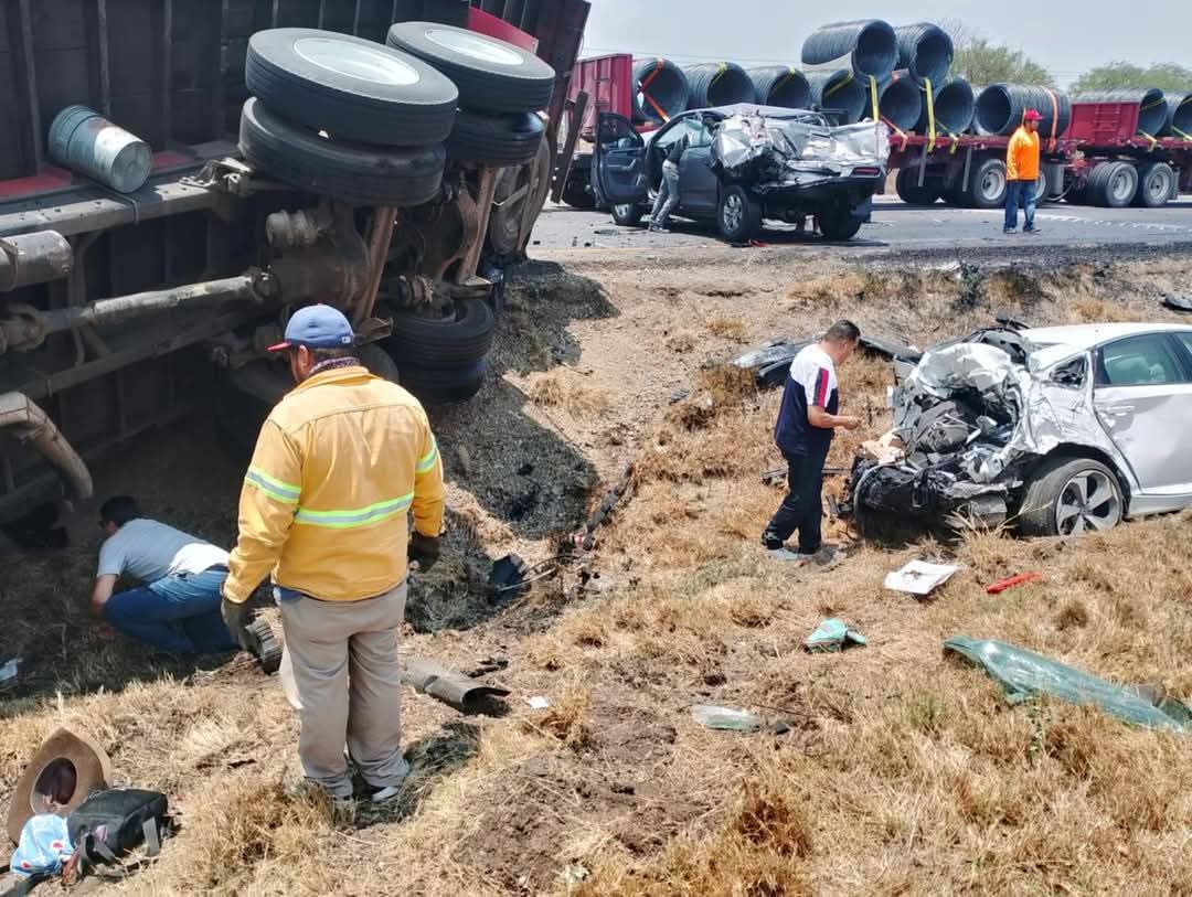Choque de Ayer en Autopista Querétaro-Celaya: Deja Dos Queretanos Sin Vida y varios Heridos