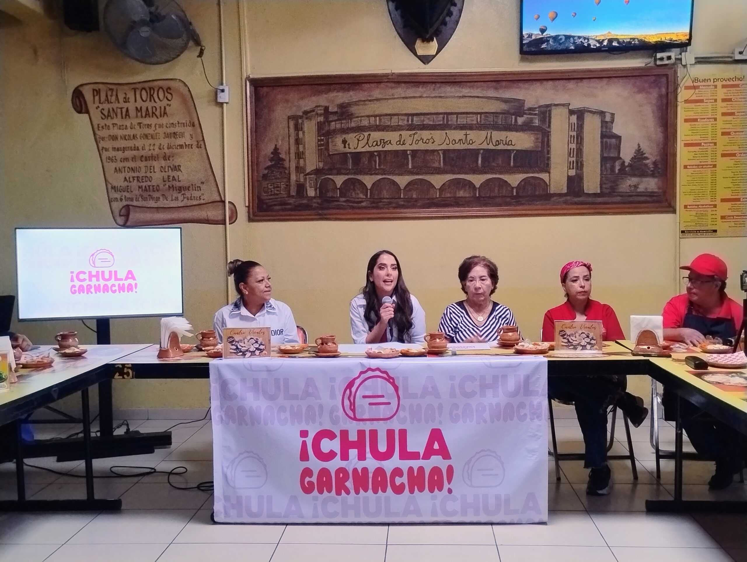 Lanzan “Chula Garnacha” en Querétaro para impulsar la economía y el turismo local a través de la gastronomía popular