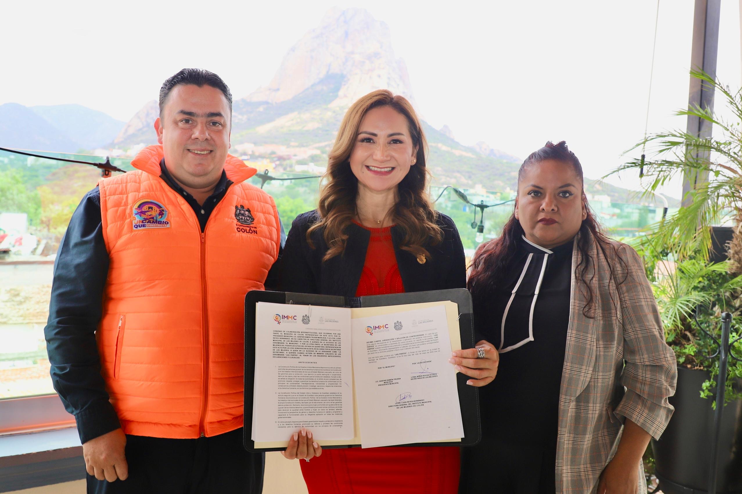 Suman esfuerzos Secretaría de las Mujeres y municipios del Semidesierto