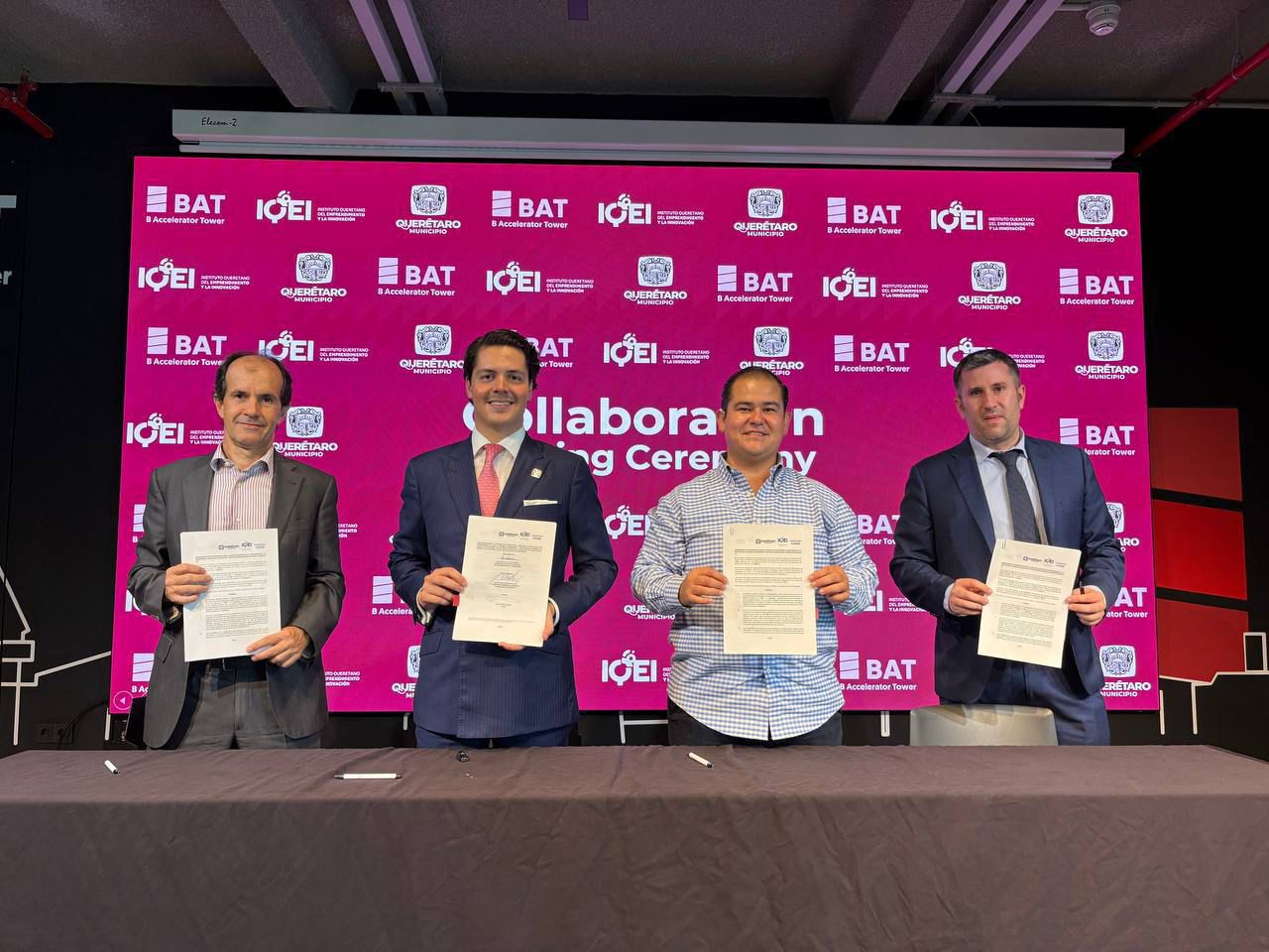 Querétaro y Vizcaya consolidan alianza para fortalecer el ecosistema emprendedor