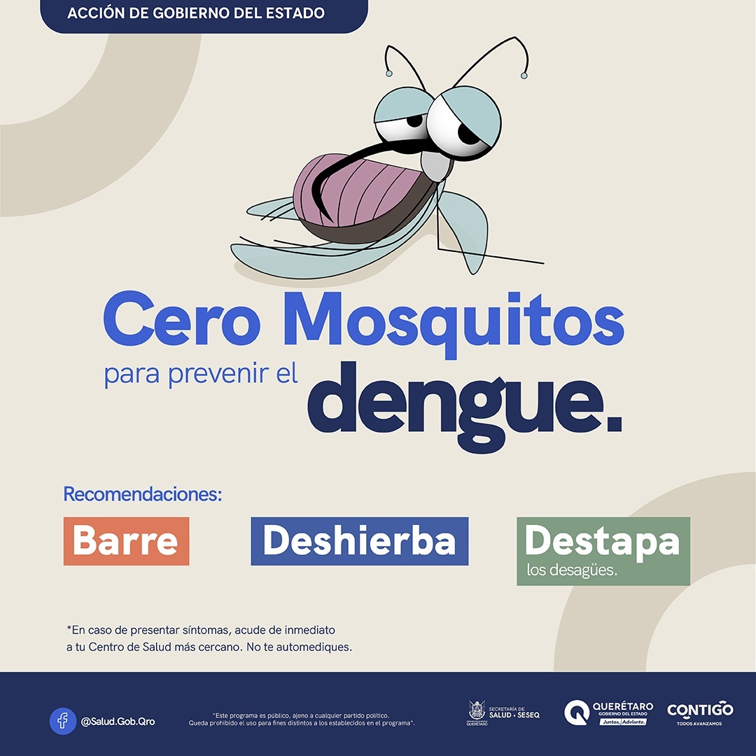 La SESA efectúa vigilancia epidemiológica del dengue