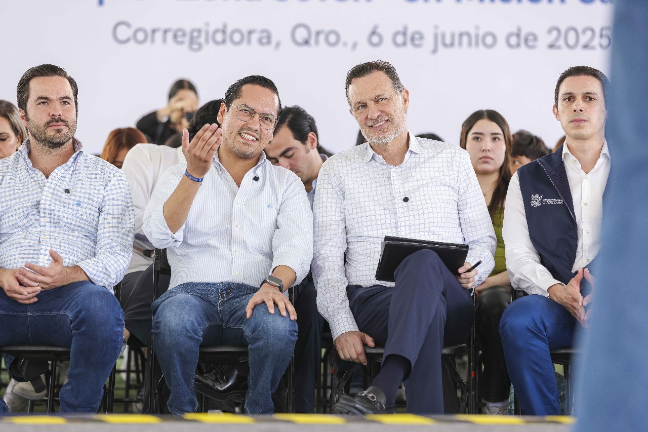 Chepe Guerrero y Mauricio Kuri arrancan el programa “Zona Joven” en Corregidora