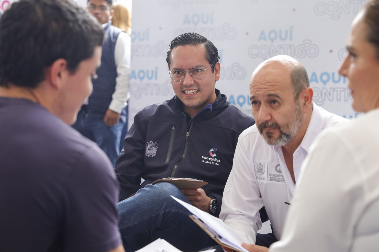 Chepe Guerrero y Mauricio Herbert encabezan la “Jornada Aquí Contigo” en Corregidora