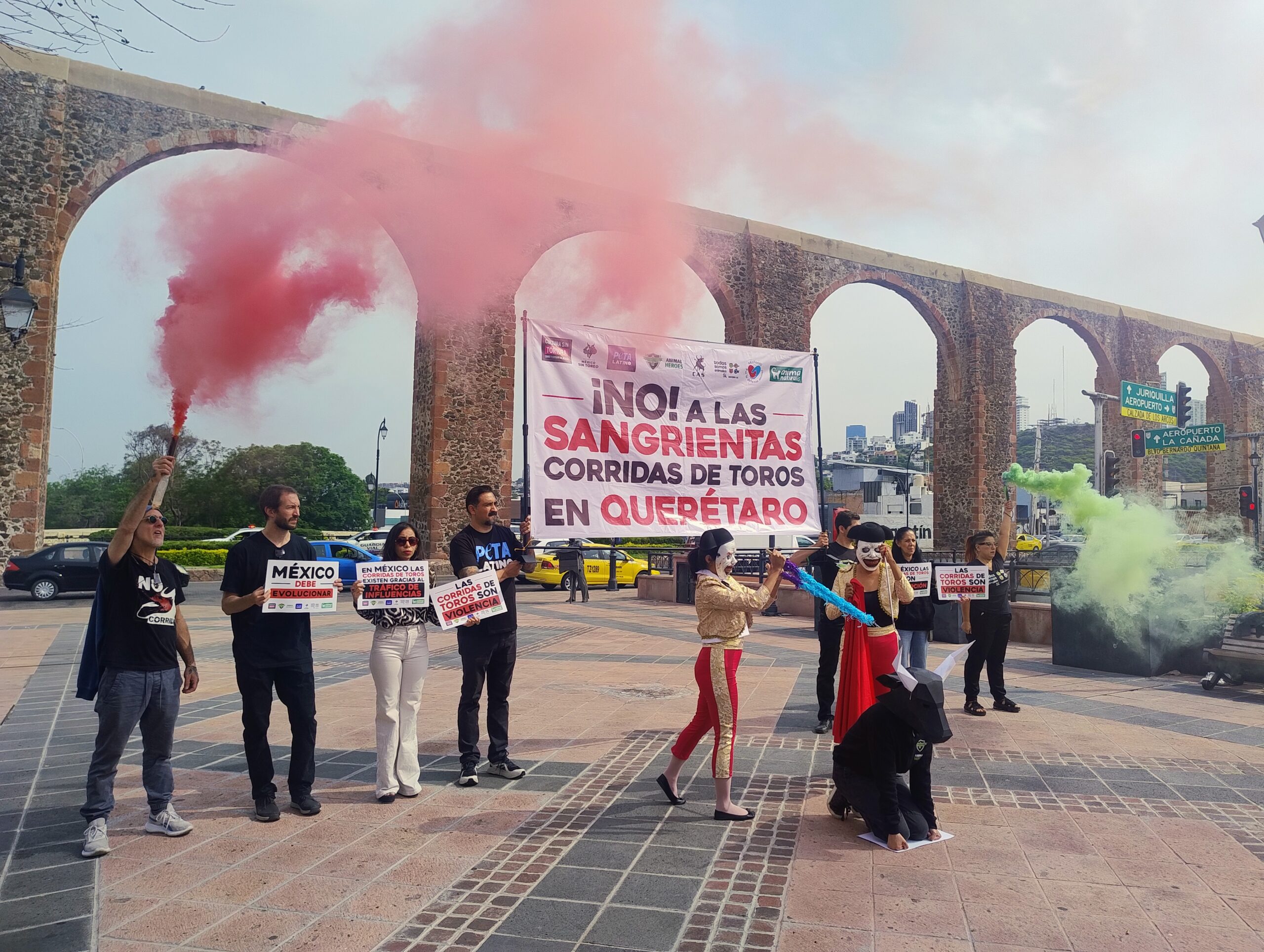 Animal Heroes exige fin de corridas de toros en Querétaro y anuncia iniciativa para retirar su declaratoria como patrimonio cultural