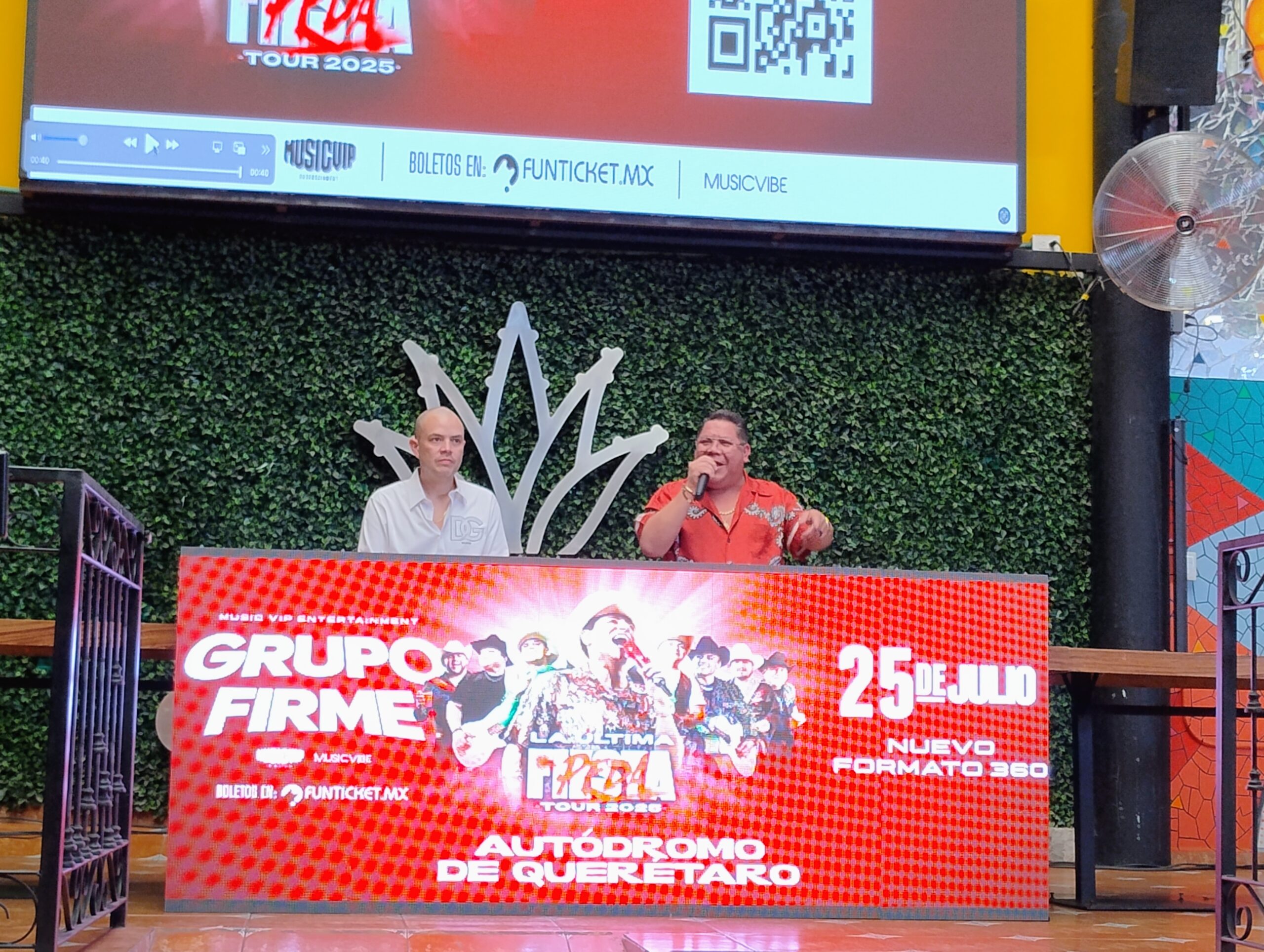 Grupo Firme llegará a Querétaro con un show espectacular en el Autódromo este 25 de julio
