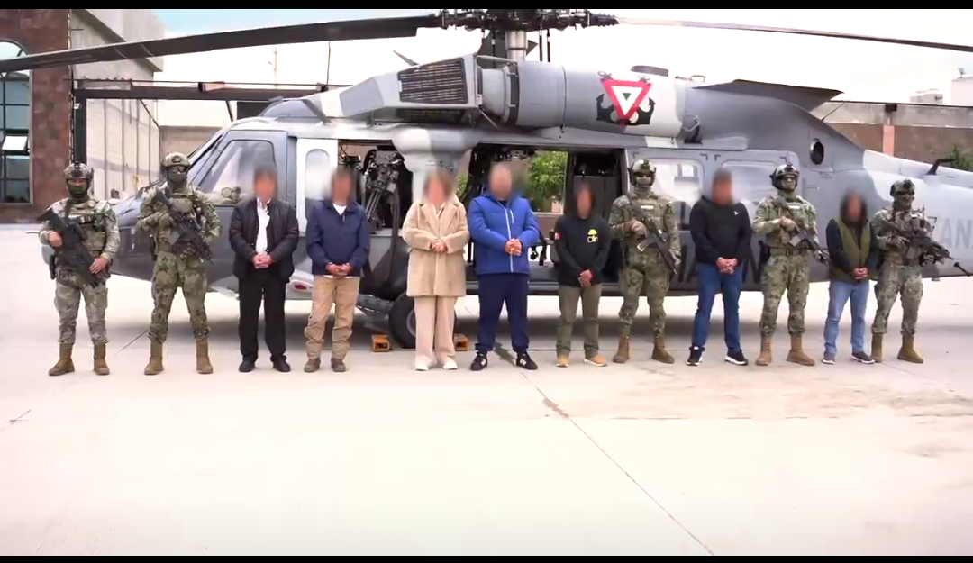Cateo en el Municipio de el Márques en Querétaro se enlaza a operativos contra red regional de robo de hidrocarburo ;  como resultado 12 cateos 32 detenidos y 16 millones de Pesos asegurados