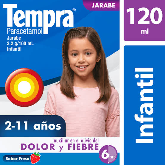 Emite COFEPRIS Alerta Sanitaria por comercialización irregular de Tempra Jarabe infantil