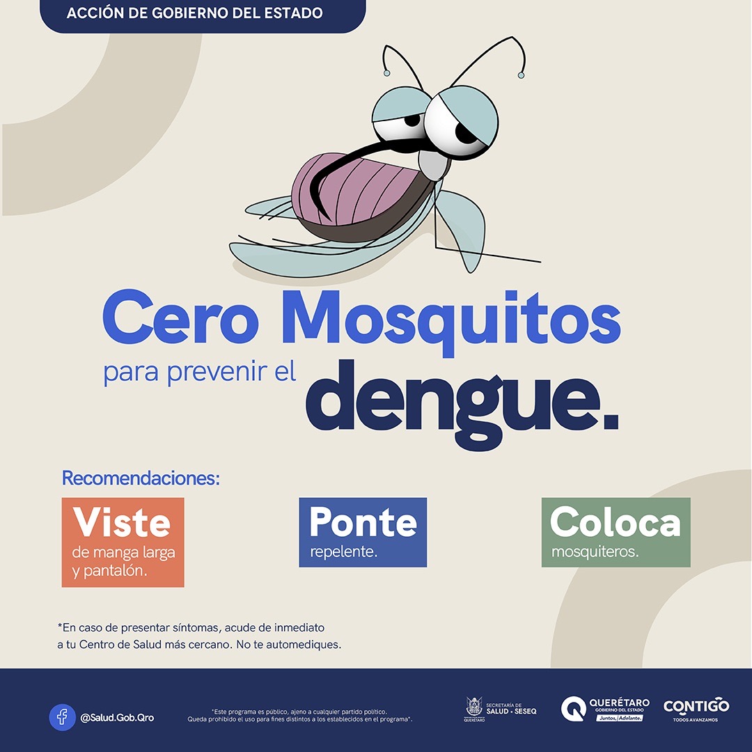 Secretaría de Salud lleva a cabo vigilancia epidemiológica del dengue