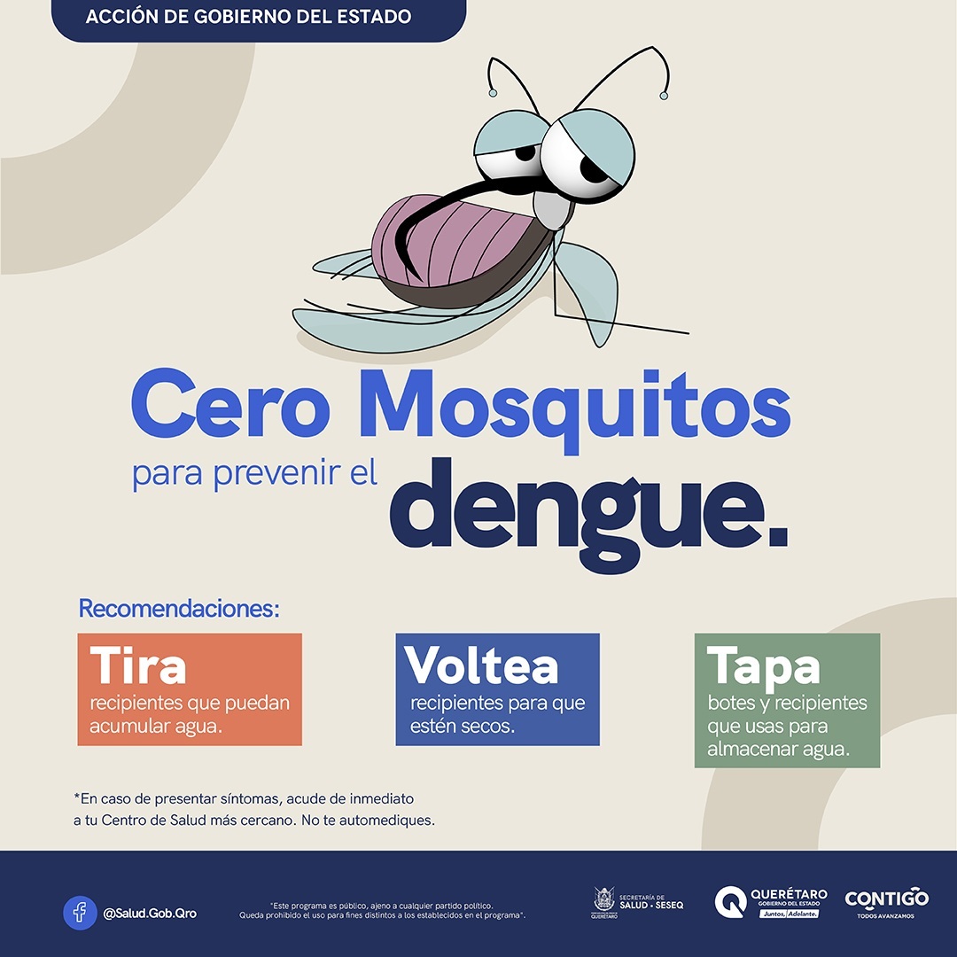 Mantiene Secretaría de Salud vigilancia epidemiológica del dengue
