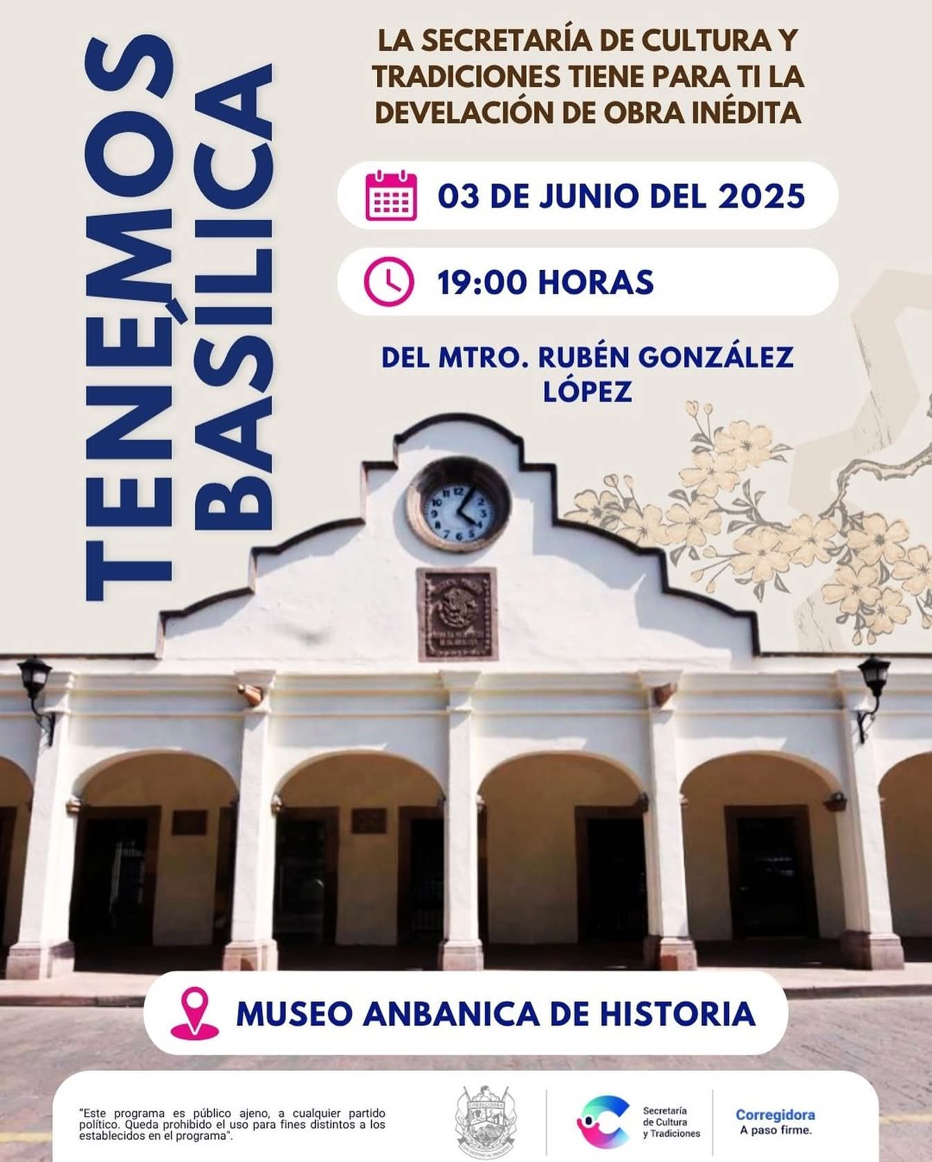 Este Jueves se develará obra inédita “Tenemos Basílica” del caricaturista Rubén González López en Corregidora