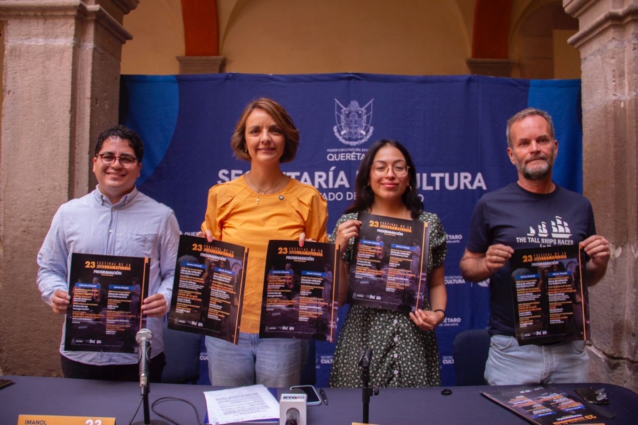 Presenta López Birlain la 23ª edición del Festival de la Joven Dramaturgia