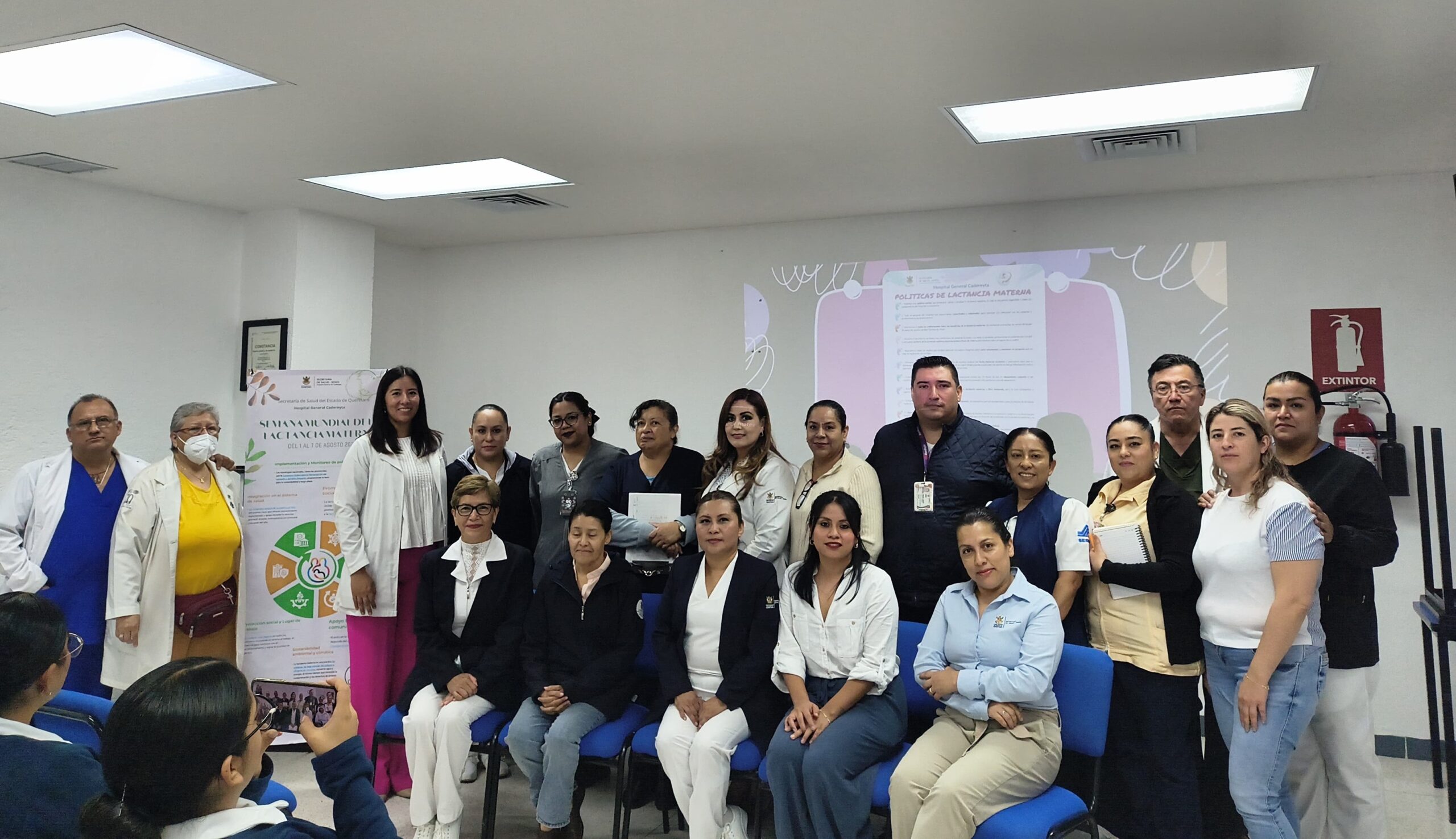 Inaugura SESA la Semana Mundial de Lactancia Materna en Cadereyta