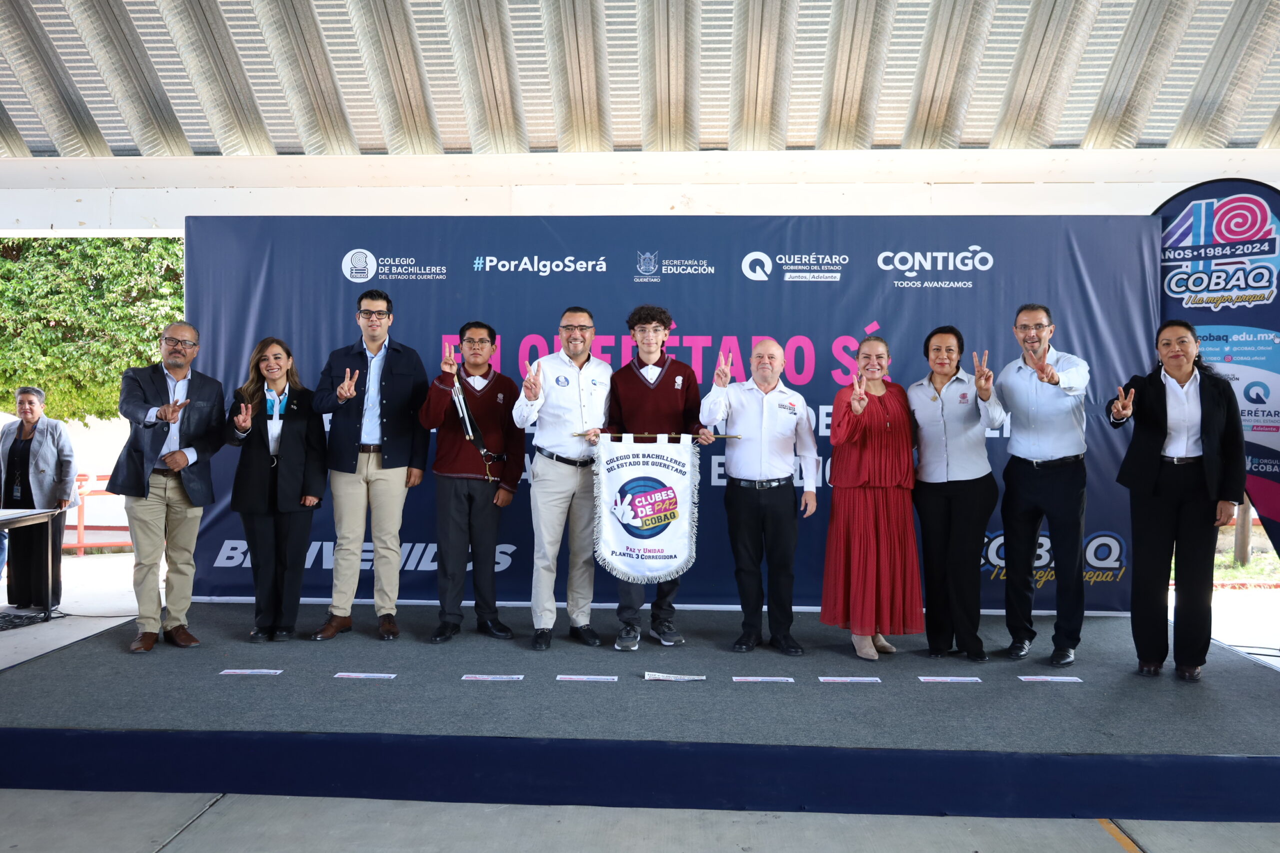 Inicia COBAQ nuevo semestre 2025 B