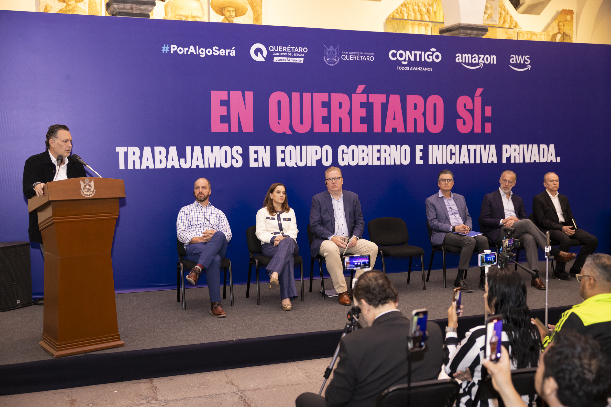 En Querétaro sí: trabajamos en equipo Gobierno e Iniciativa Privada
