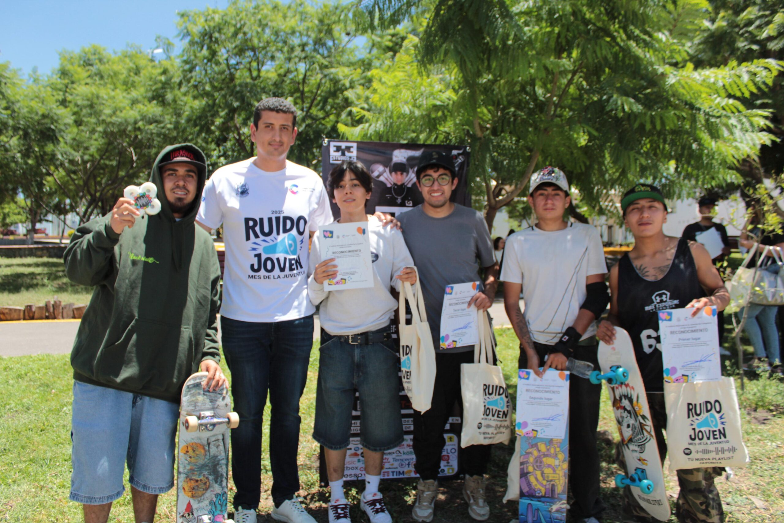 Ruido Urbano” reúne el talento del skate en Corregidora durante el Mes de las Juventudes 2025