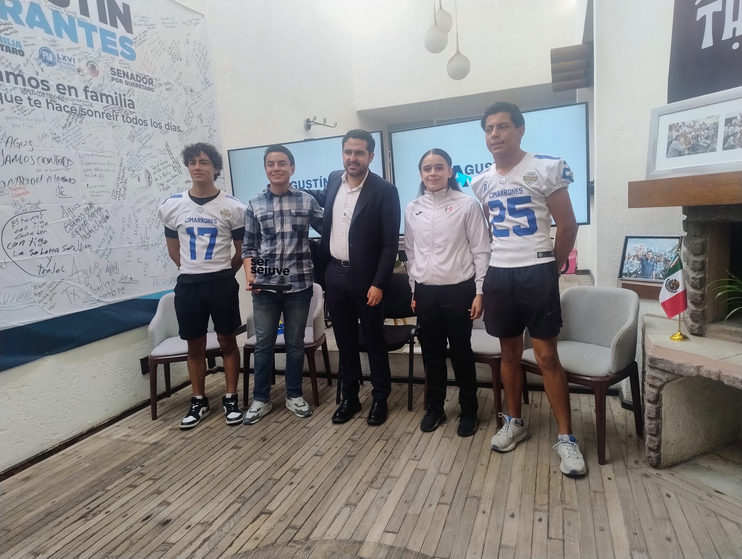 Senador Agustín Dorantes presenta iniciativa para fortalecer el deporte en jóvenes universitarios