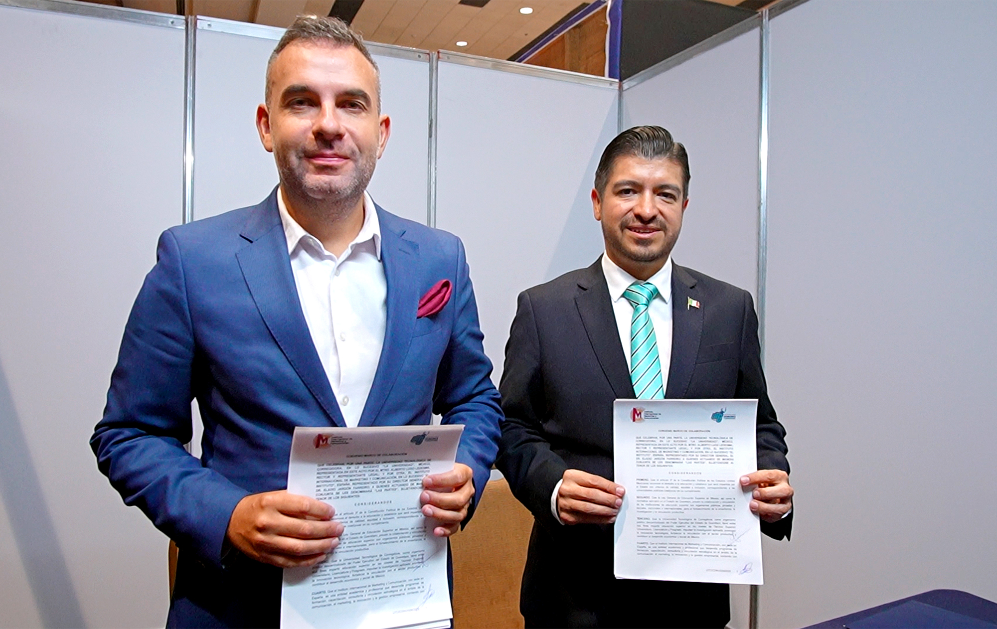 Consolida UTC alianza con el Instituto Internacional de Marketing y Comunicación de España