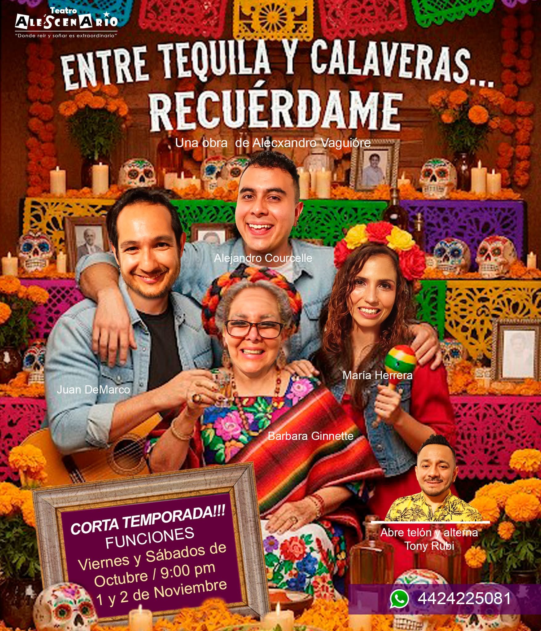 Entre Tequila y Calaveras… ¡La Muerte también se ríe!