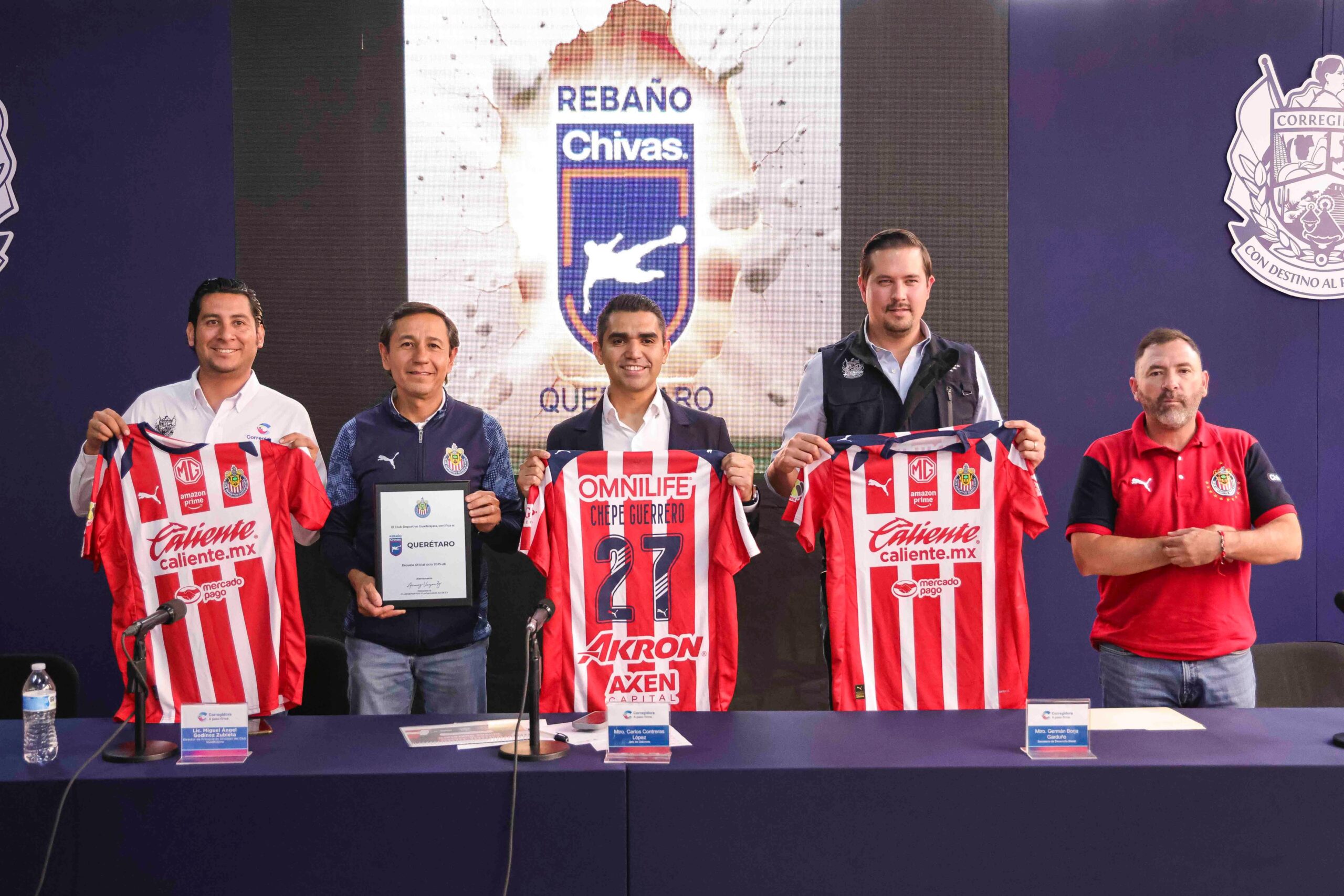 Abre en Corregidora la Escuela Oficial “Rebaño Chivas Querétaro”