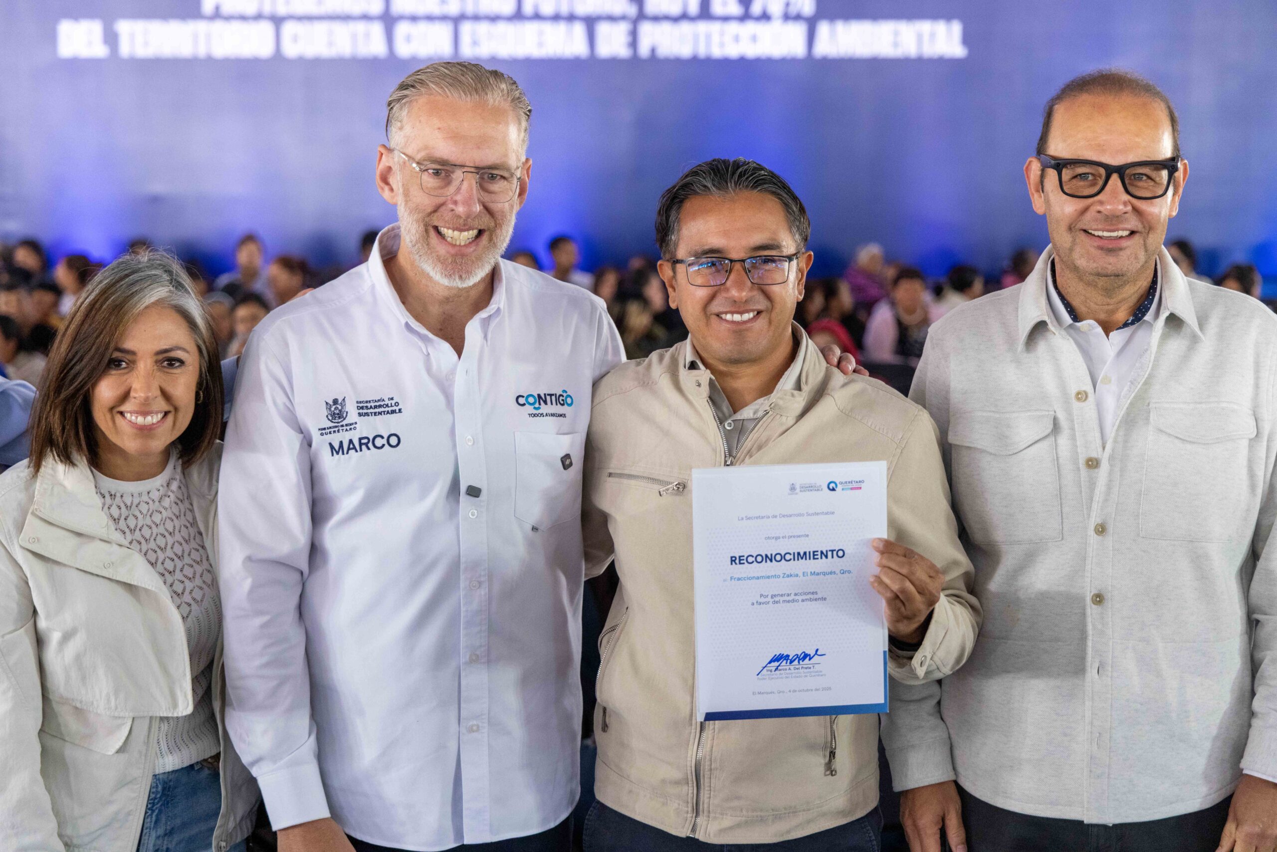 Reconoce Gobernador participación ciudadana en el cuidado del medio ambiente