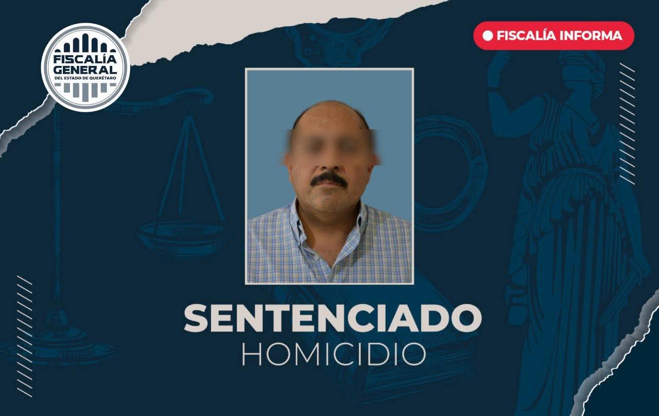 Sentencian a 22 años de prisión a responsable de homicidio calificado en Lomas de Casa Blanca