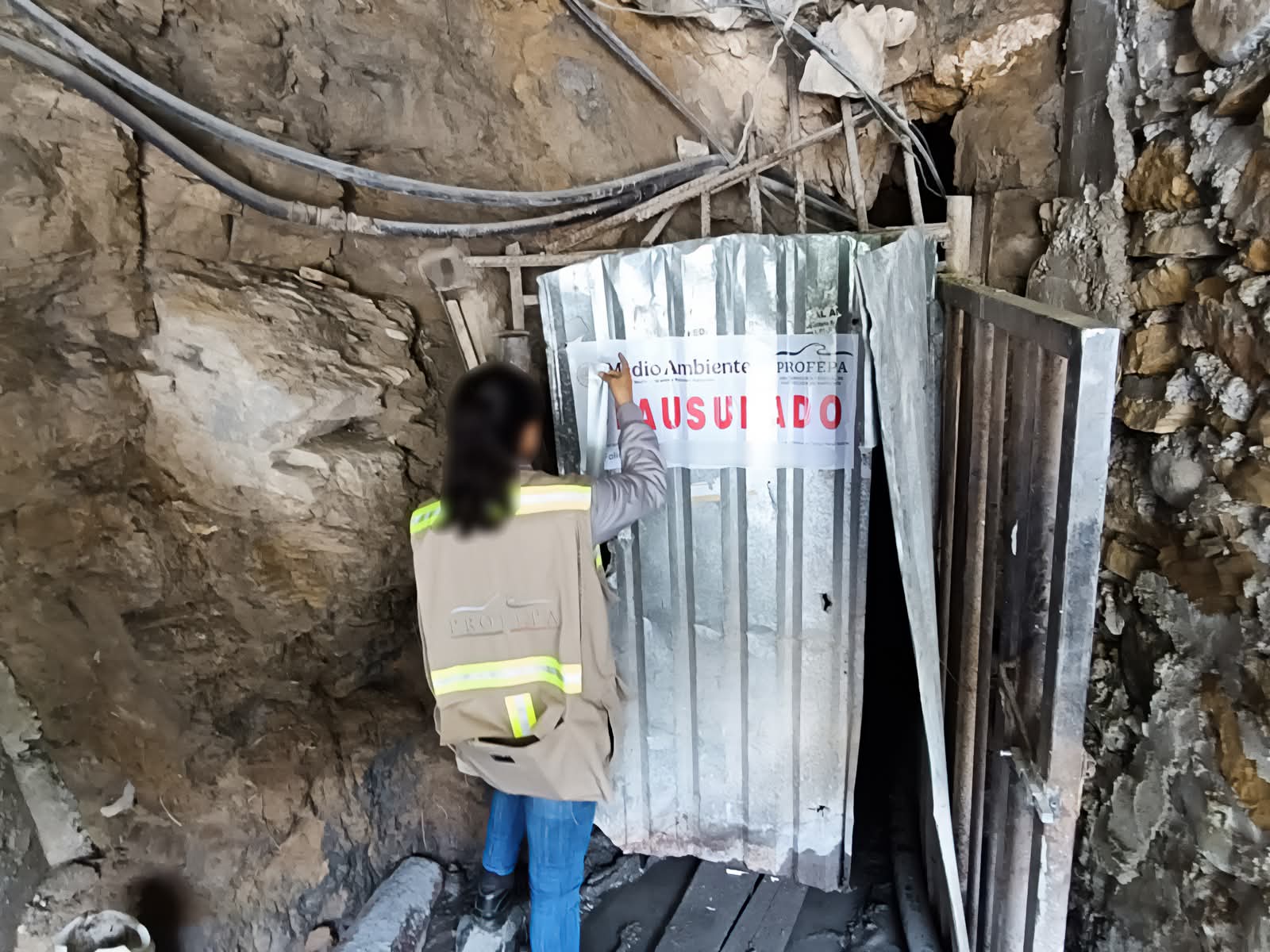 Clausuran nuevamente mina ilegal de mercurio en la Reserva de la Biósfera Sierra Gorda, Querétaro