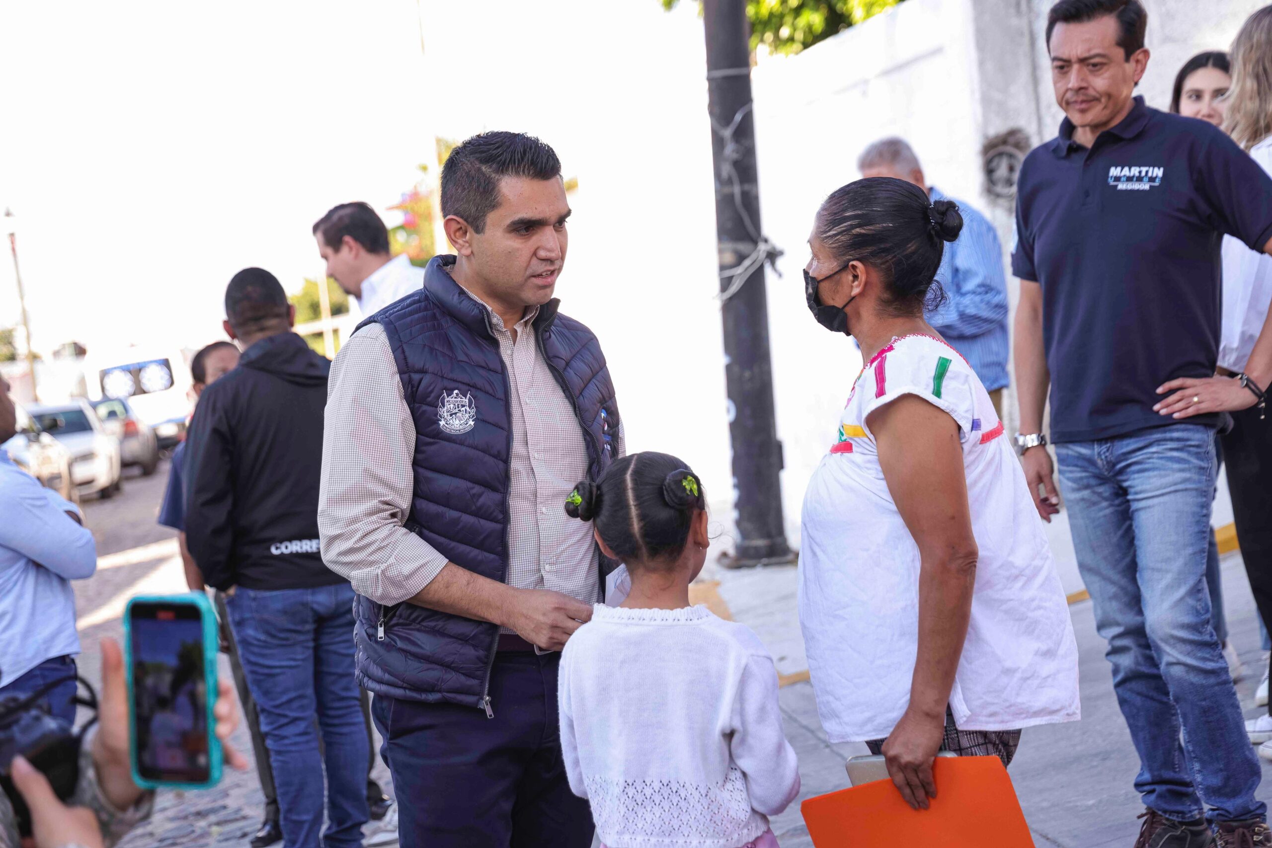 Inauguran obras de urbanización de calles de la colonia Santa Bárbara