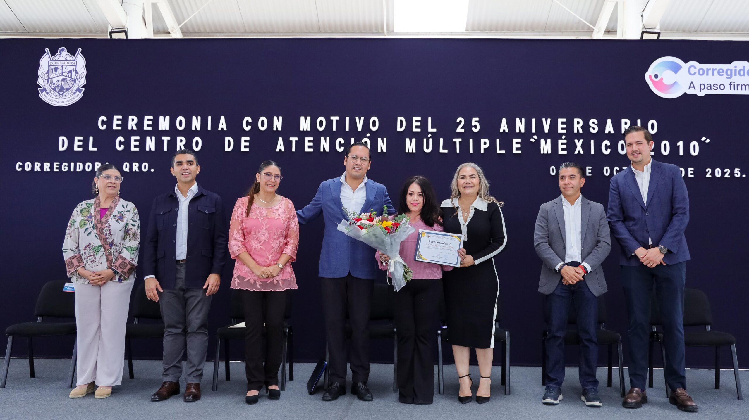 Chepe Guerrero anuncia mejora del área deportiva del Centro de Atención Múltiple “México 2010”