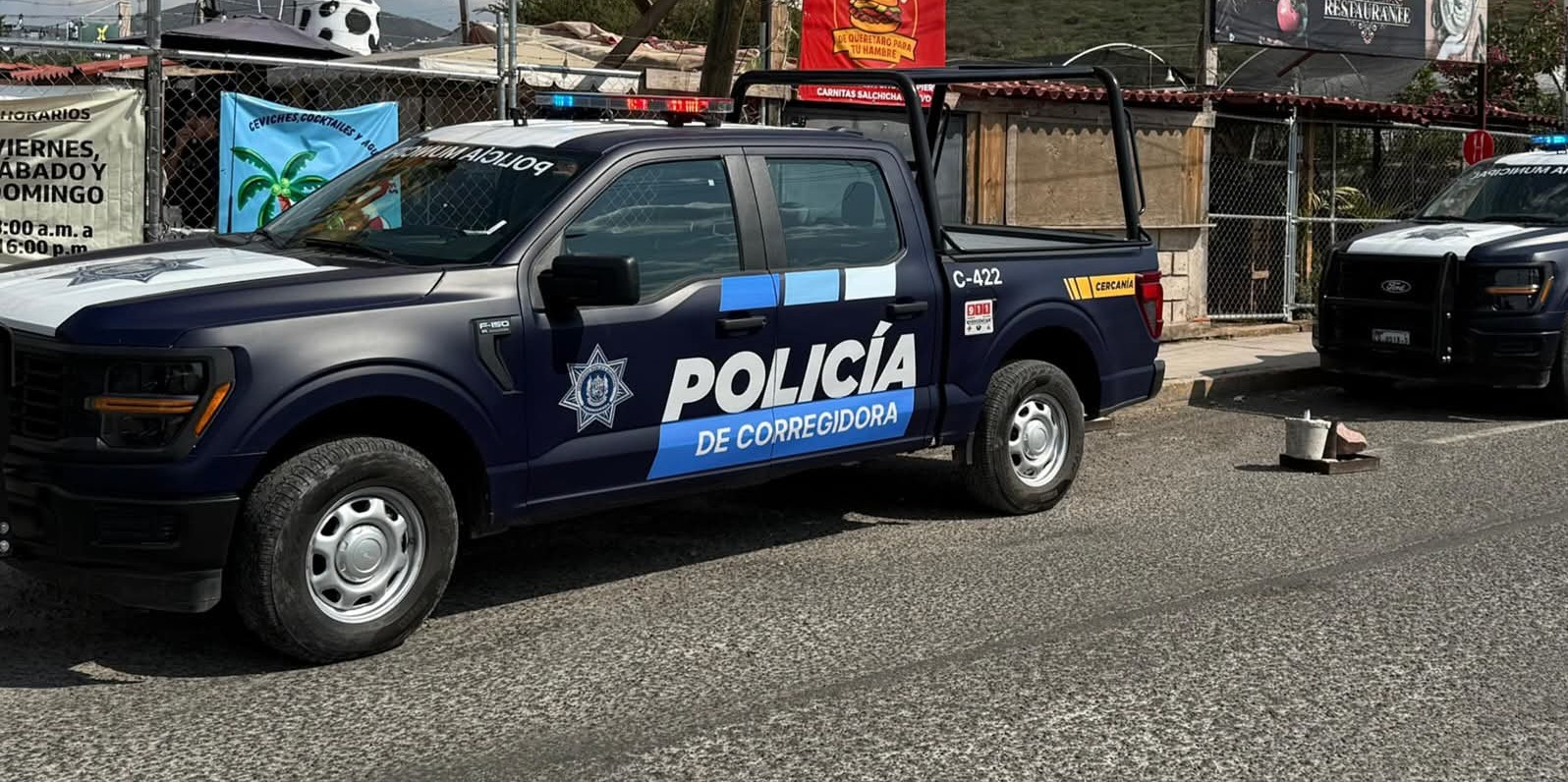 Investigan agresión con arma de fuego tras conflicto vial en Corregidora; localizan camioneta del presunto responsable