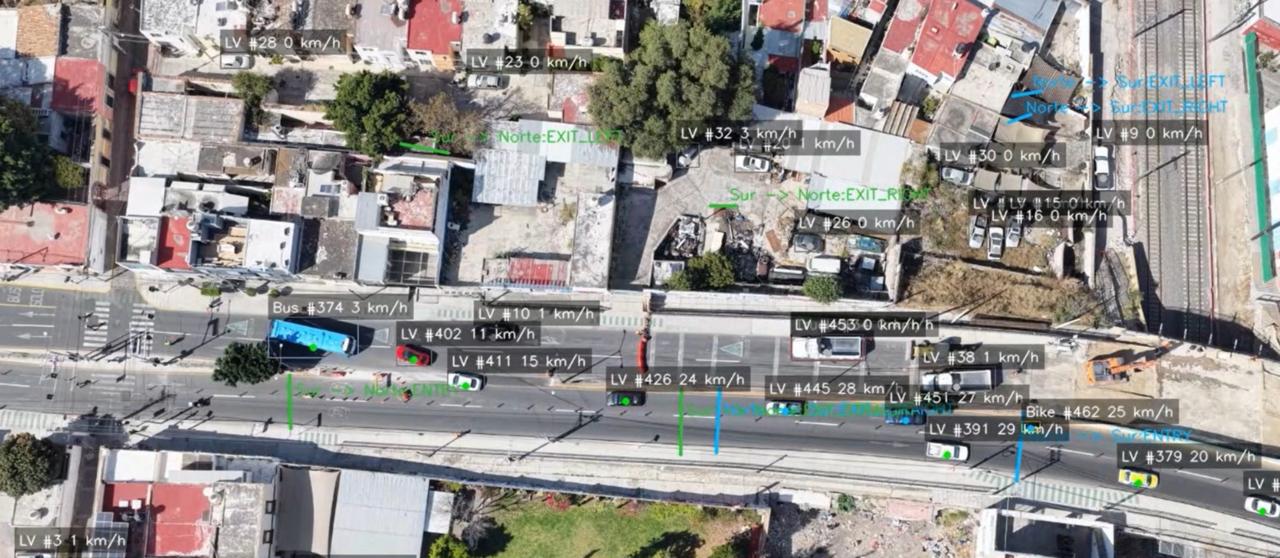 AMEQ y Municipio miden en tiempo real movilidad en El Cerrito