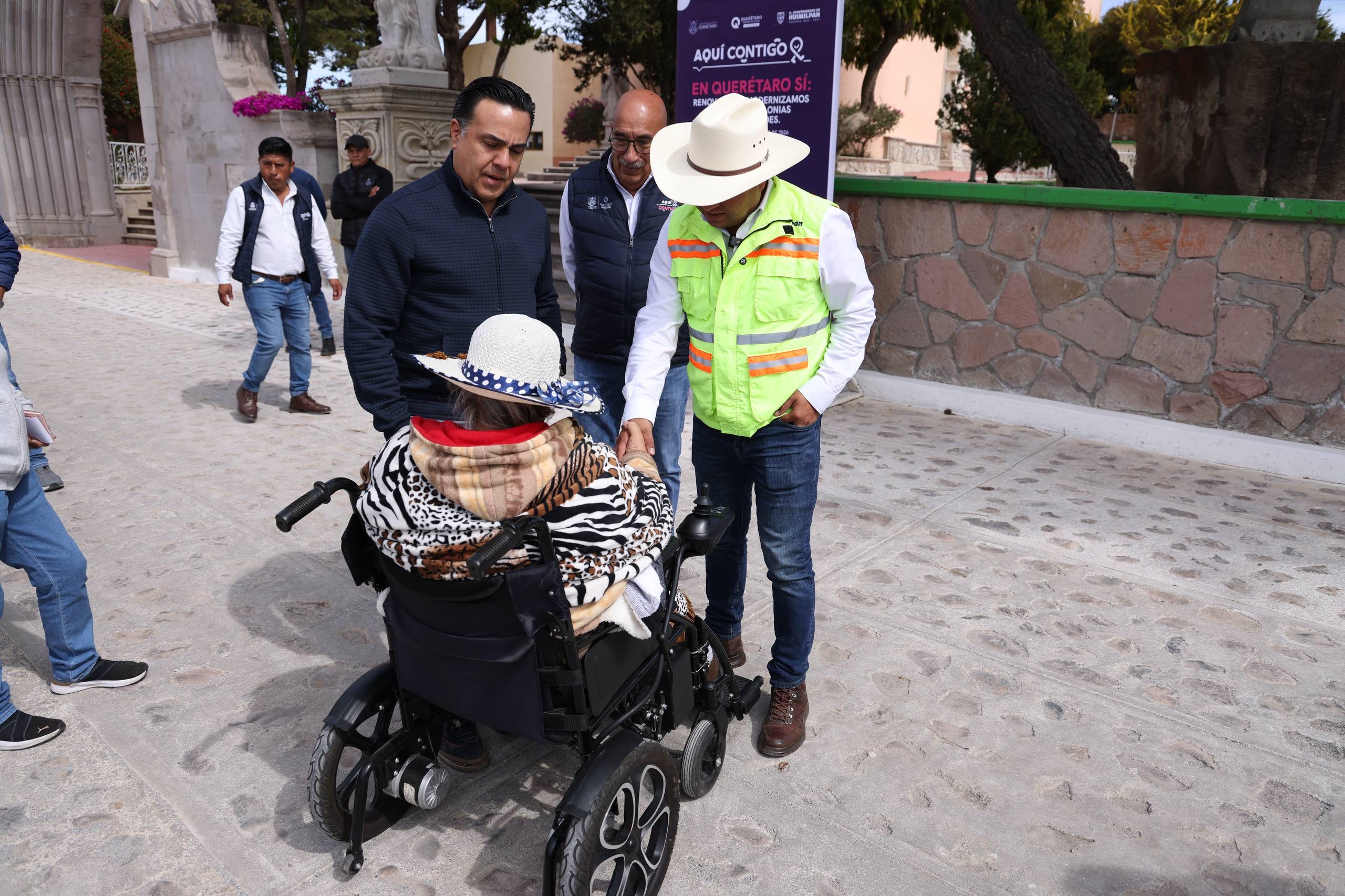 Concluyen rehabilitación de calles en comunidades de Huimilpan