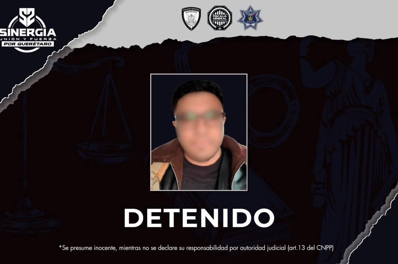 Cumplen orden de aprehensión por violencia contra mujer durante cateo en San Juan del Río