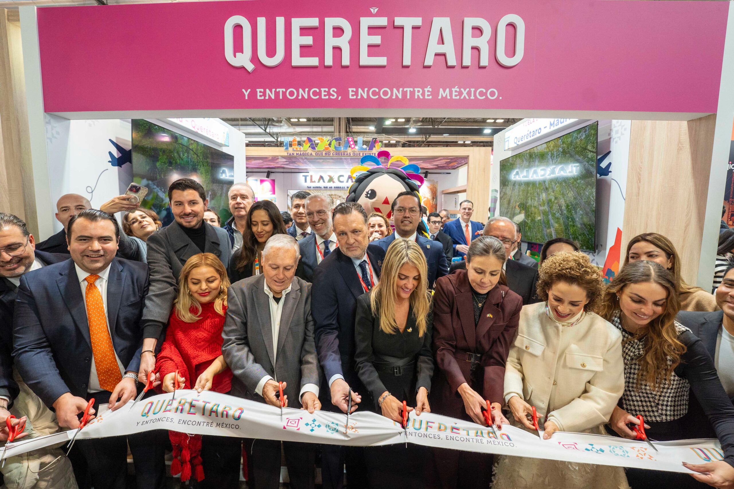 Chepe Guerrero, presente en la inauguración del Pabellón México en FITUR