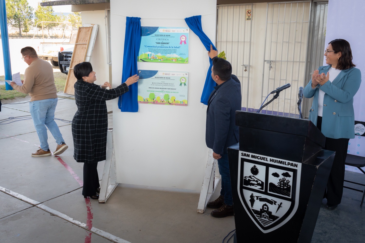 Certifica SESA como Comunidad Promotora de la Salud a San Ignacio