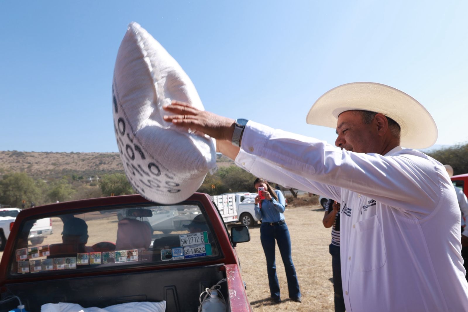 Entrega SEDEA maíz para consumo humano en Colón