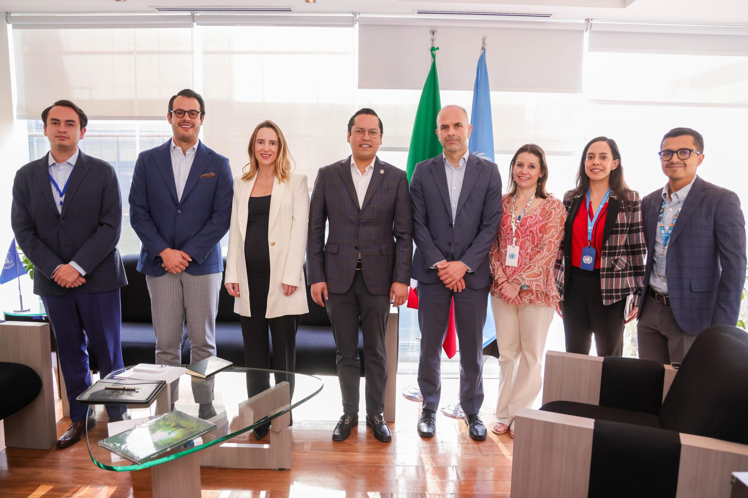 Chepe Guerrero se reúne con integrantes del Programa de las Naciones Unidas para el Desarrollo, previo a la instalación del M20