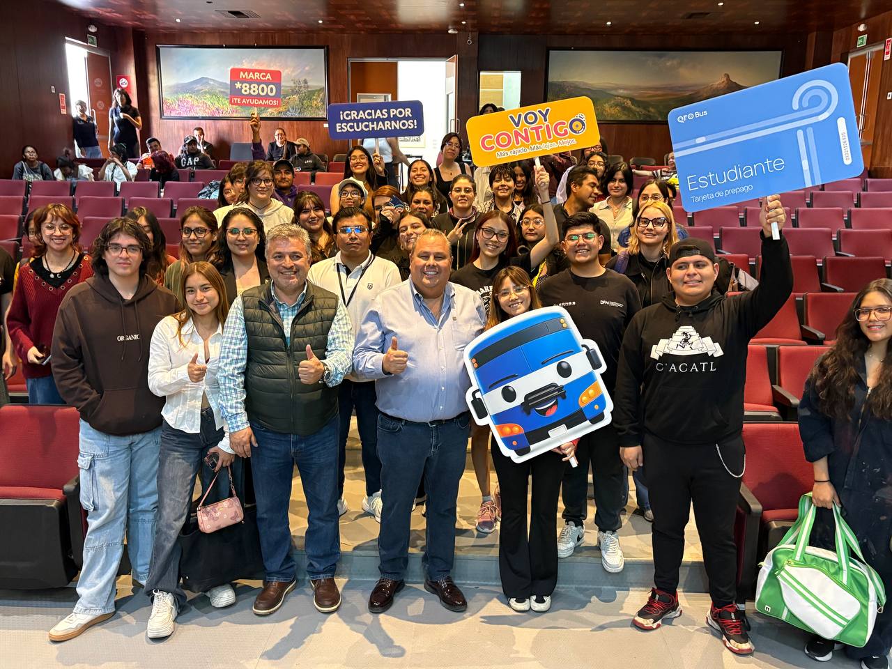 Recorre Gerardo Cuanalo escuelas y suma a más de mil estudiantes a la Tarifa Unidos