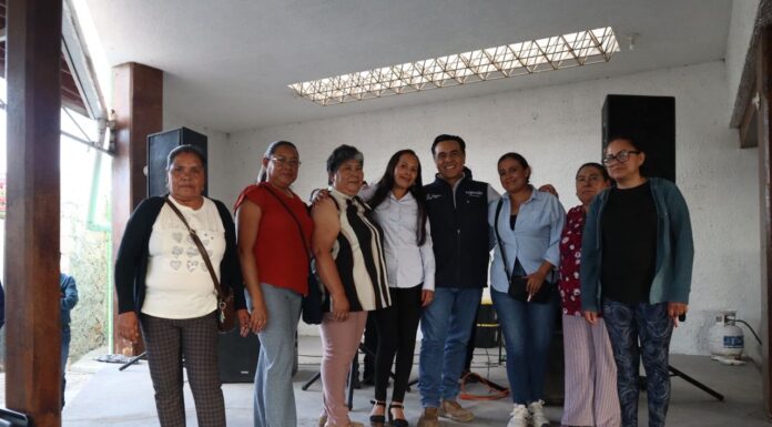 Fortalece Luis Nava cercanía con familias de Montenegro y promotores de la paz